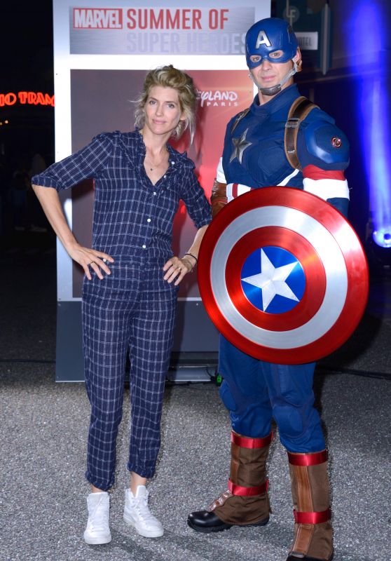 Alice Taglioni – “Marvel Summer of Super Heroes” Opening Ceremony at Disneyland Paris