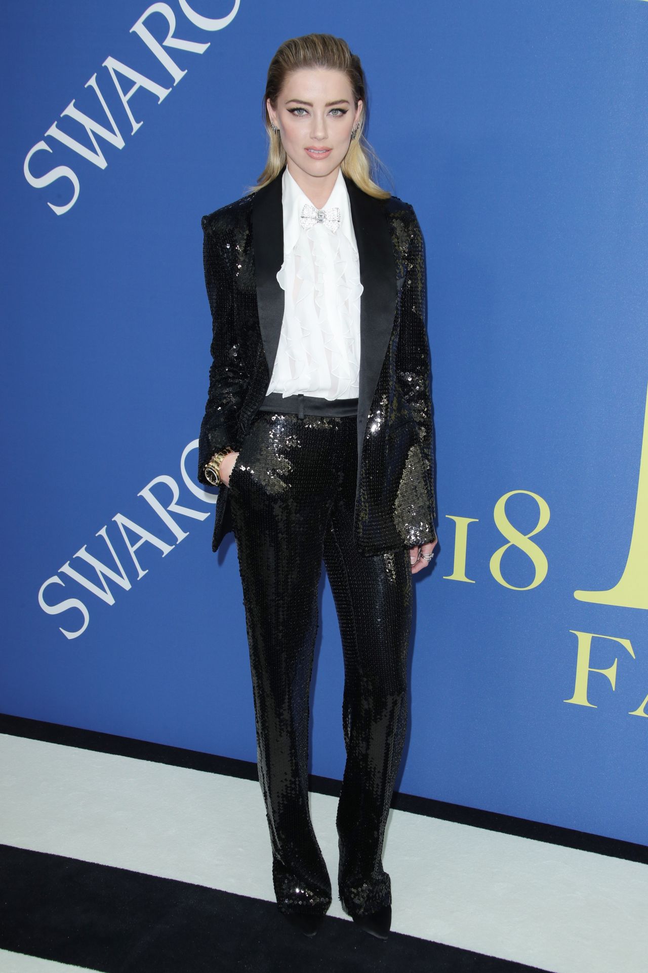 Amber Heard – 2018 CFDA Fashion Awards in NYC • CelebMafia