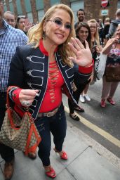 Anastacia - Visiting BUILD LDN HQ for Interviews in London 05/31/2018
