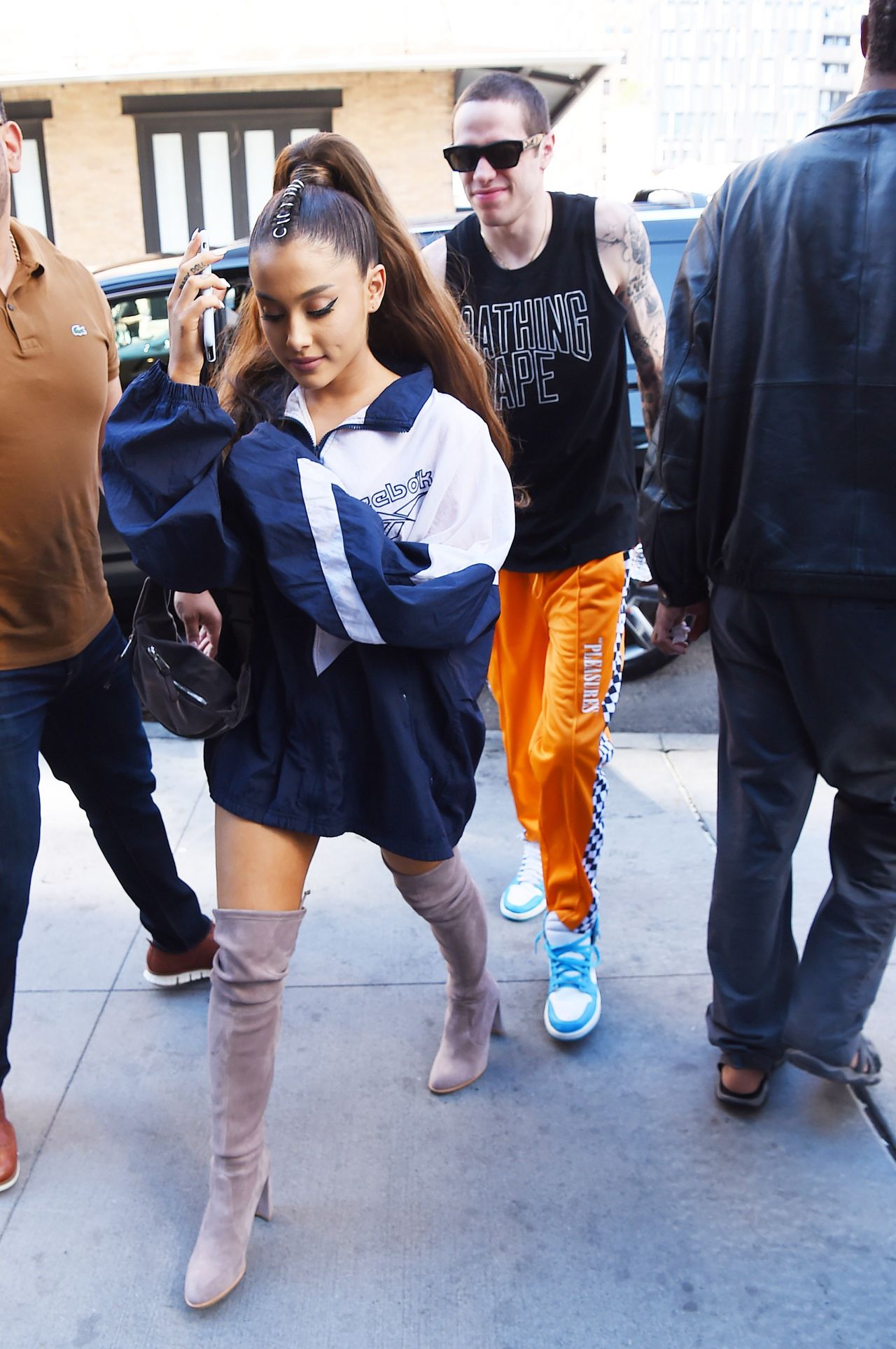 Ariana Grande and Pete Davidson Shopping at Sephora in NYC 06/29/2018 ...