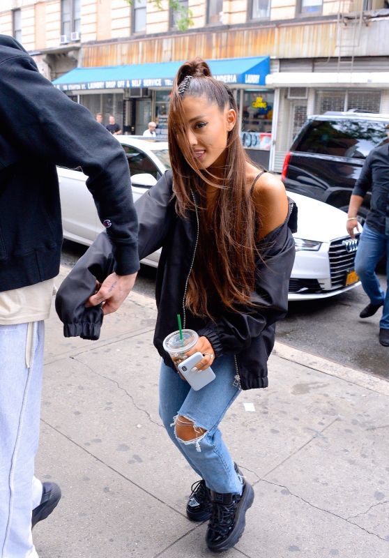 Ariana Grande and Pete Davidson - Shopping in East Village in NYC 06/28/2018