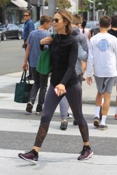 Arielle Kebbel in Tights - Running Errands in Beverly Hills 05/29/2018