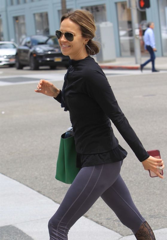 Arielle Kebbel in Tights - Running Errands in Beverly Hills 05/29/2018