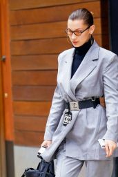 Bella Hadid - Heading to the Alexander Wang Fashion Resort in NYC 06/03/2018