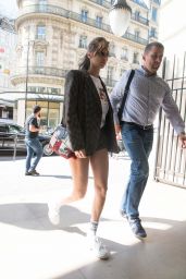 Bella Hadid in Casual Outfit - Paris 06/20/2018