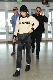 Bella Hadid - Leaves Milan 06/17/2018