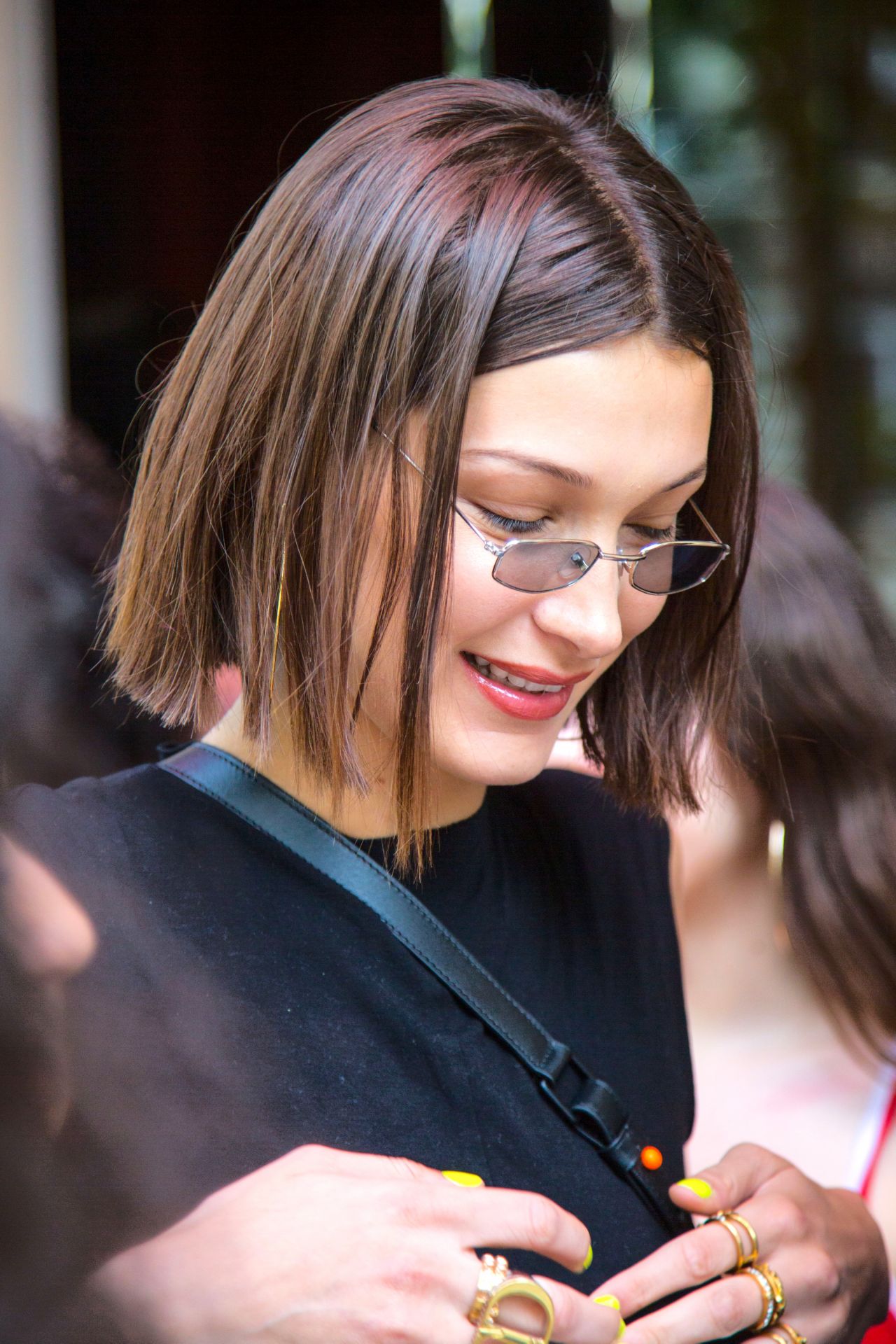 Bella Hadid - Leaves Royal Monceau Hotel in Paris 06/24/2018 • CelebMafia