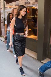 Bella Hadid Style - Out in Paris 06/22/2018