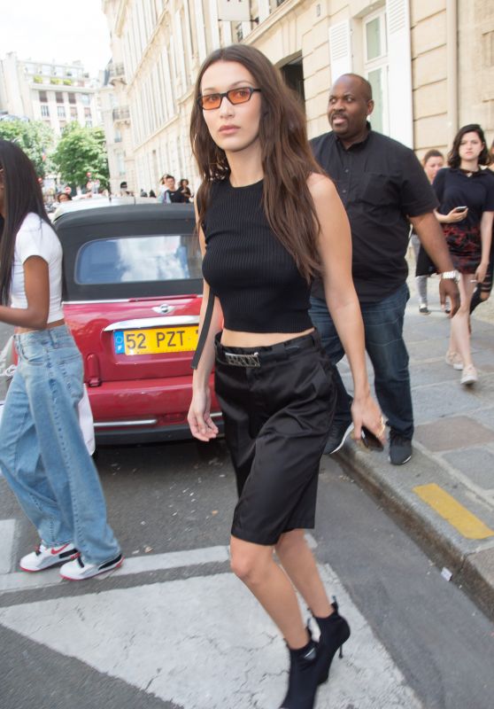 Bella Hadid Style - Out in Paris 06/22/2018
