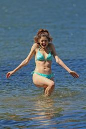 Blanca Blanco in Bikini at Lake Couer d