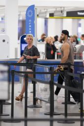 Britney Spears and Boyfriend Sam Asghari - Airport in Miami 06/10/2018
