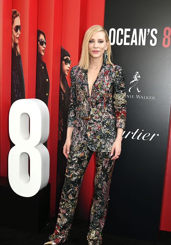 Cate Blanchett – “Ocean’s 8” Premiere in New York City