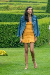 Chanel Iman and Nickayla Rivera at a Country Estate Near Windsor 05/30/2018