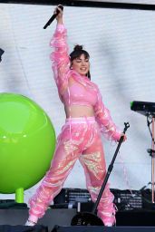 Charli XCX - Performs at Wembley Stadium in London 06/22/2018