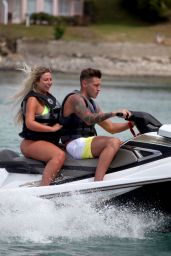 Charlotte Crosby in Swimsuit on holiday in Saint Lucia 06/13/2018