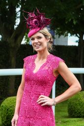 Charlotte Hawkins – Investec Derby Festival Ladies Day at Epsom Racecourse 06/01/2018