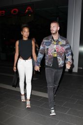 Christina Milian at BOA Steakhouse in Los Angeles 06/07/2018
