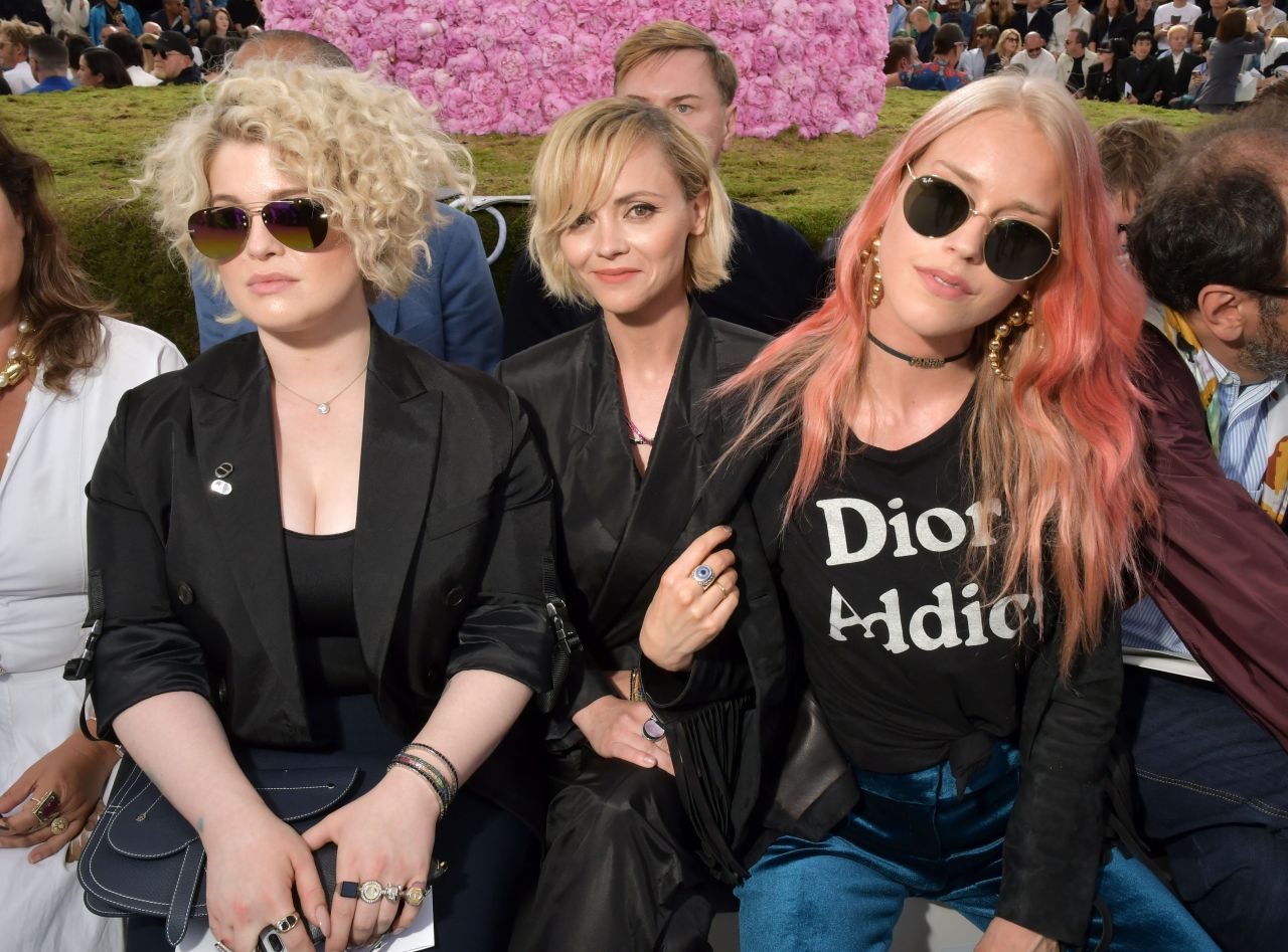 Christina Ricci - Dior Homme Show SS19, Paris Fashion Week Men's 06/23