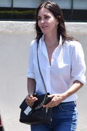 Courteney Cox in Casual Outfit - Los Angeles 06/27/2018