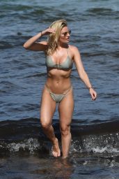 Danielle Armstrong in Bikini on the Beach in Miami 06/27/2018