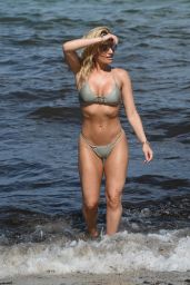Danielle Armstrong in Bikini on the Beach in Miami 06/27/2018