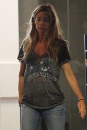 Denise Richards in Ripped Jeans - Out in Los Angeles 06/29/2018