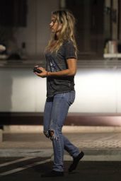 Denise Richards in Ripped Jeans - Out in Los Angeles 06/29/2018