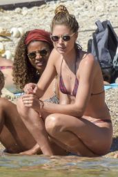 Doutzen Kroes in Bikini - Holidays in Ibiza 06/21/2018