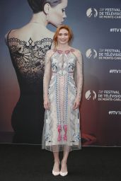 Eleanor Tomlinson - "Poldark" Series Photocall at the 58th Monte Carlo TV Festival 06/18/2018