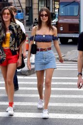 Emily Ratajkowski Summer Style - Shopping in Soho, NY 06/20/2018