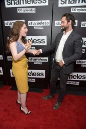 Emma Kenney – “Shameless” 100th Episode Red Carpet Celebration in LA