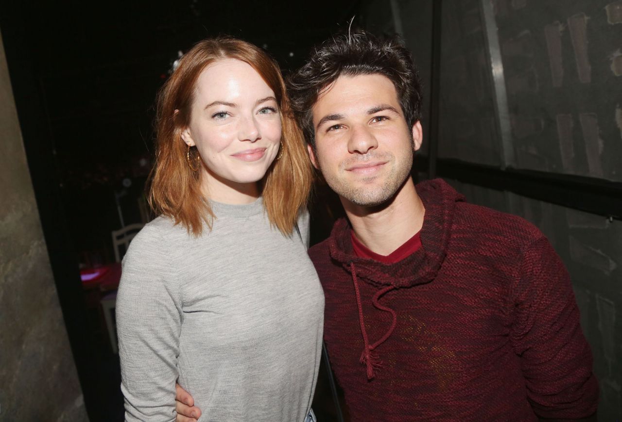 Emma Stone - Backstage at 2018 Tony Winning Best Musical "The Band's