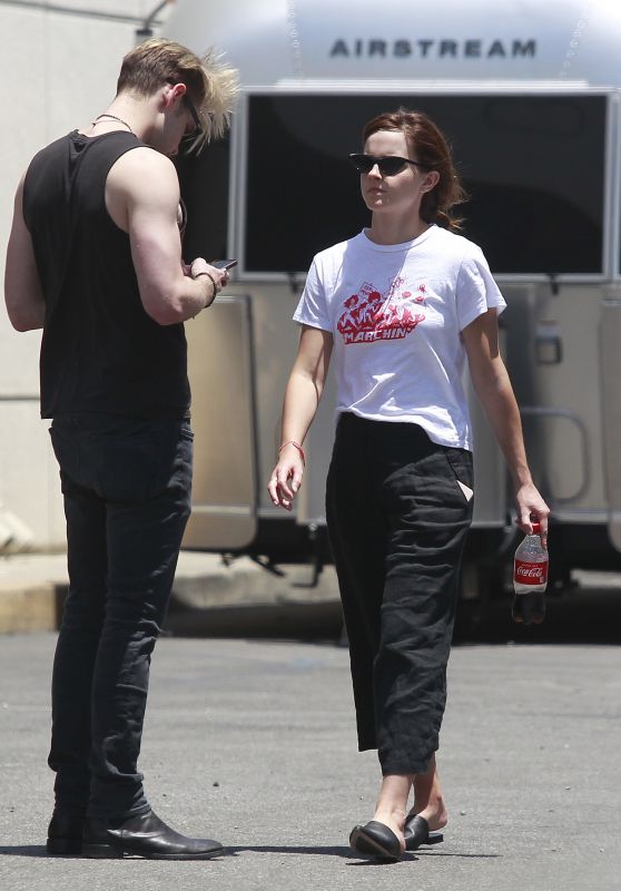Emma Watson and Chord Overstreet - Out in Los Angeles 06/19/2018