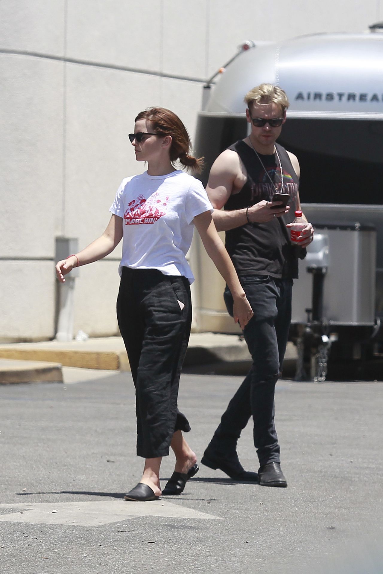 Emma Watson and Chord Overstreet - Out in Los Angeles 06/19/2018