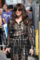 Evangeline Lilly - Arrives at Jimmy Kimmel Live in Hollywood 06/20/2018