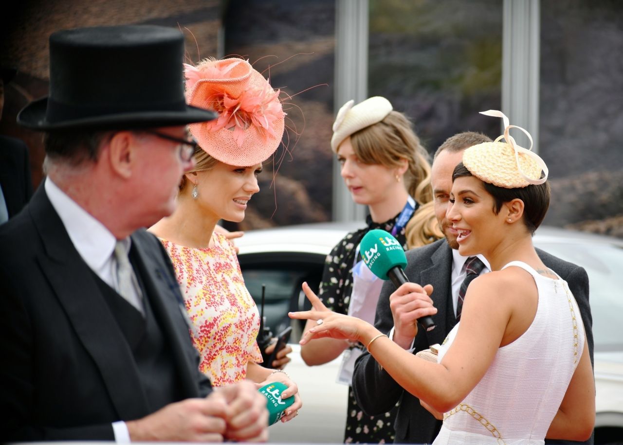 Frankie Bridge – Investec Derby Festival, Epsom Downs Racecourse 06/02