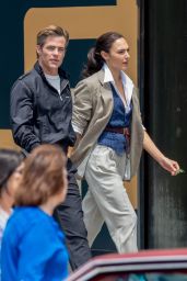 Gal Gadot and Chris Pine - "Wonder Woman 1984" Set in Georgetown 06/13/2018