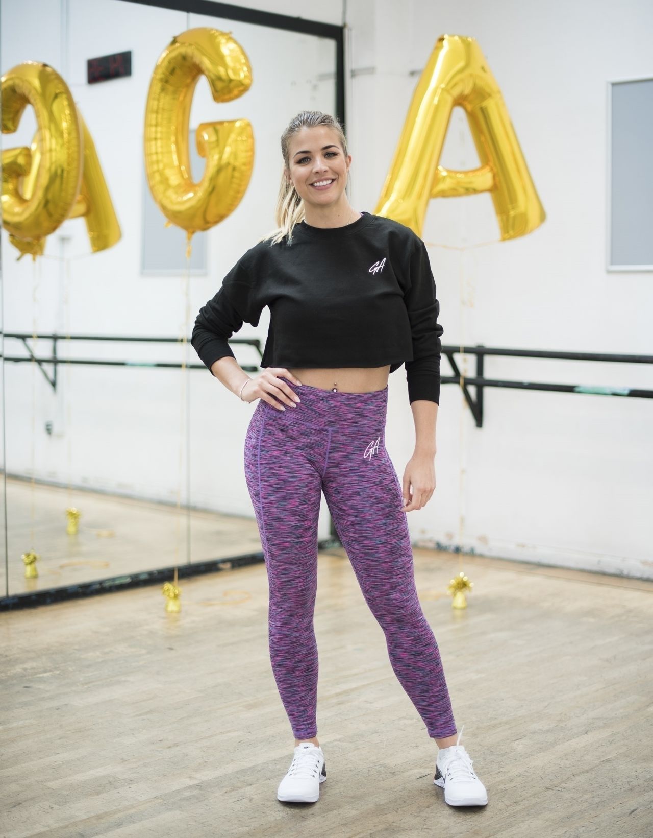 Gemma Atkinson in Workout Gear at Danceworks Studios in London 06/05