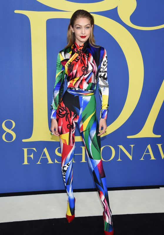 Gigi Hadid – 2018 CFDA Fashion Awards in NYC