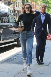 Gigi Hadid Street Style - Out in New York 06/04/2018
