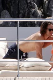 Gwyneth Paltrow in Bikini - With Fiance Brad Falchuk On Holiday in Capri 06/27/2018