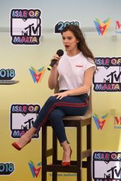 Hailee Steinfeld - Isle of MTV Press Conference in Malta 06/27/2018