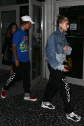 Hailey Baldwin and Justin Bieber - Movie Date in Miami 06/11/2018
