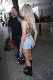 Halsey in a Skimpy Outfit at LAX Airport in LA 06/13/2018