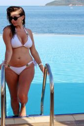Imogen Thomas in Bikini - Poolside in Skiathos 06/01/2018