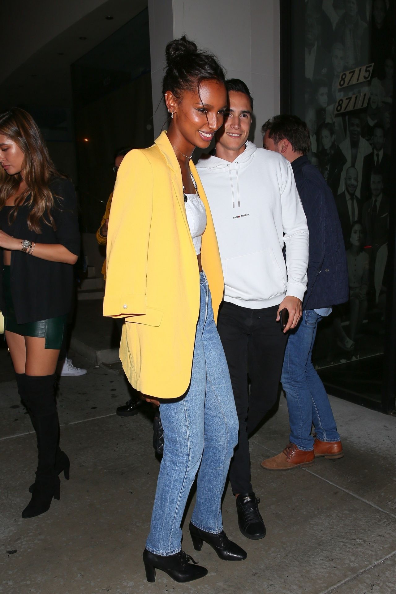 Jasmine Tookes - Leaving Catch Restaurant in West Hollywood 06/05/2018