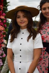 Jenna Coleman - Cartier Queens Cup Polo in Windsor 06/17/2018