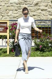 Jennifer Garner at Church Service in Pacific Palisades 06/10/2018