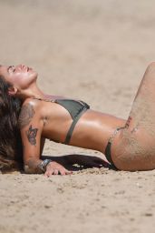Jenny Thompson in Bikini on a Beach in England 06/27/2018