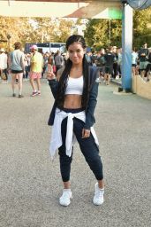 Jhene Aiko - Adidas x Parley "Run For The Oceans" Event in Pacific